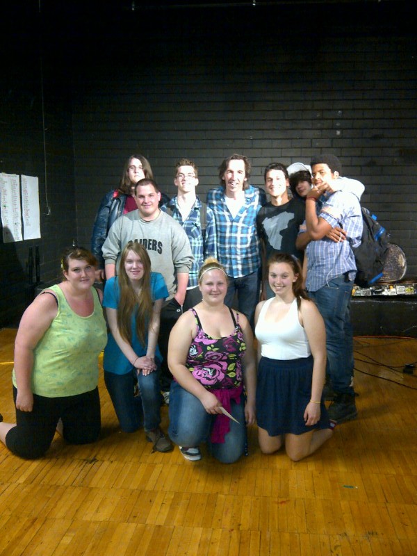 Stephen Fearing and students of QECVI