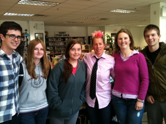 Kate Reid at Frontenac Secondary School